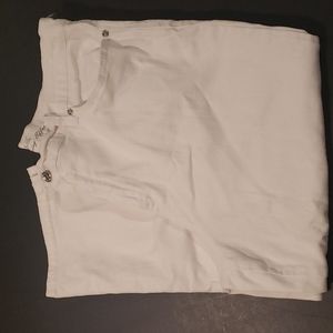 Gloria Vanderbilt size 16 Amanda brand white crop pants